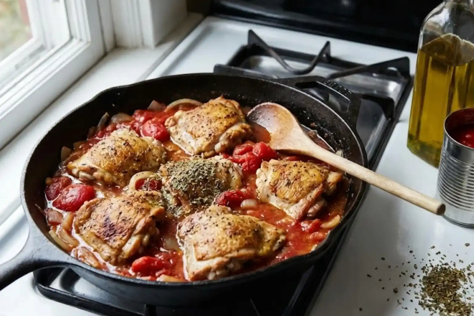 No-Fuss Chicken Dinner: Easy Pantry Skillet Recipe