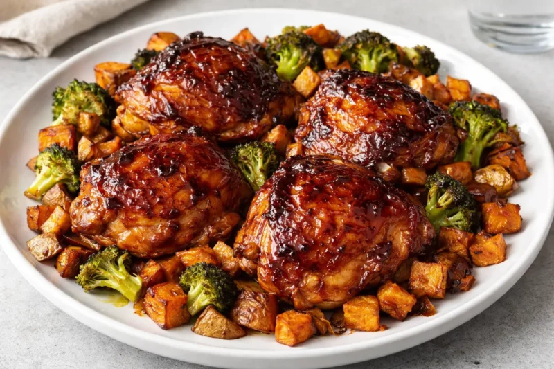 BBQ Sheet Pan Chicken Dinner: Perfect Oven Method